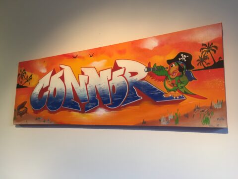 Kids Names in Graffiti